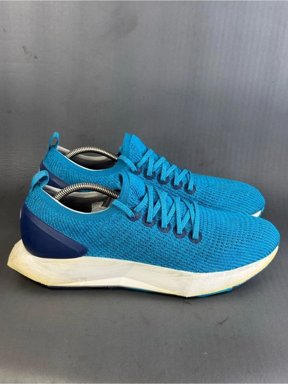 Allbirds Tree Flyer teal sneaker runner shoes men’s size 11.5